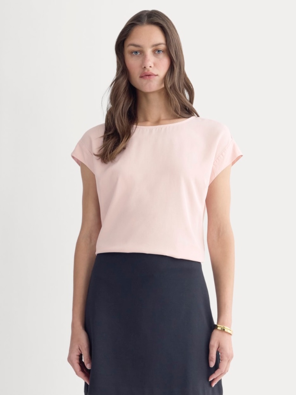 NWOT Everlane The Muscle Top in Butterluxe Pink Womens S